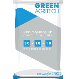 NPK 30-10-10 GREEN AGRITECH (25kg)